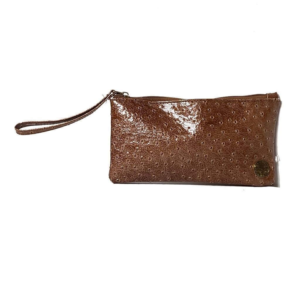 ❤ Soho London Brown wristlet
